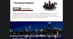 Desktop Screenshot of bostonanthem.com